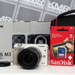 MIRRORLESS CANON EOS M3 + 18 55 IS STM + 16gb + TAS