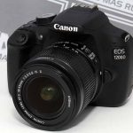 CANON EOS 1200D + KIT 18 55 IS II – SC : 7.xxx [ Memori 16gb + Tas Keren ]