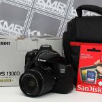 CANON EOS 1300D KIT 18 55mm III – Kamera DSLR Bekas Siap Pakai – Bonus 16gb & Tas – Murah
