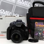 CANON 1300D KIT 18 55mm IS II – Kamera DSLR Bekas Siap Pakai – Bonus 32gb & Tas – Murah