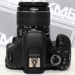 CANON 600D KIT 18 55 IS II SC 6.xxx – Kamera DSLR Bekas Siap Pakai – Bonus 32gb & Tas – Murah