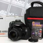 CANON 600D KIT 18 55 IS II SC 6.xxx – Kamera DSLR Bekas Siap Pakai – Bonus 32gb & Tas – Murah