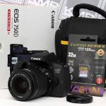 CANON 750D KIT 18 55 IS STM – Kamera DSLR Bekas Siap Pakai – Bonus 32gb & Tas – Murah