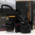 NIKON D3500 KIT AFP 18 55 VR – DSLR Baru Siap Pakai – Bonus 16 GB & Tas – Murah