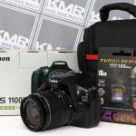 CANON 1100D KIT 18 55 III – Kamera DSLR Bekas Siap Pakai – Bonus 16gb & Tas – Murah