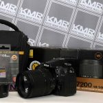 NIKON D7200 + KIT AF-S 18 140 VR – SC 11.xxx – Kamera DSLR Siap Pakai – Murah