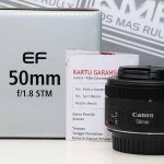 Promo Ramadhan – CANON 50 F1.8 STM – Lensa FIX BARU Siap Pakai