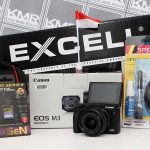 PAKET MERDEKA – CANON M3 KIT 15 45 IS STM – Bekas Siap Pakai Bergaransi