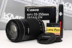 CANON 55 250 IS STM – Lensa TELE Bekas Siap Pakai