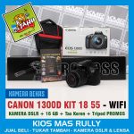 PROMO AKHIR TAHUN – CANON 1300D KIT 18 55 – KAMERA DSLR BEKAS SIAP PAKAI