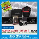 PROMO AKHIR TAHUN – FUJIFILM XA3 KIT 16 50 – KAMERA MIRRORLESS BEKAS SIAP PAKAI