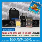 PROMO AWAL TAHUN – SONY A5000 KIT 16 50 – MIRRORLESS BEKAS SIAP PAKAI