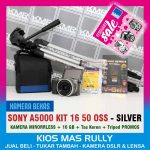 PROMO FEBRUARI – SONY A5000 KIT 16 50 OSS – MIRRORLESS BEKAS SIAP PAKAI