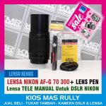 PROMO FEBRUARI – NIKON AFG 70 300 – LENSA TELE KEREN – BEKAS SIAP PAKAI