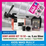 PROMO FEBRUARI – SONY A6000 KIT 16 50 OSS – MIRRORLESS BEKAS SIAP PAKAI