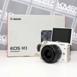 CANON M3 KIT 15 45 IS STM – KAMERA MIRRORLESS BEKAS SIAP PAKAI BERGARANSI