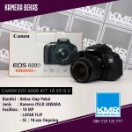 CANON 600D KIT 18 55 IS II – KAMERA DSLR BEKAS SIAP PAKAI BERGARANSI