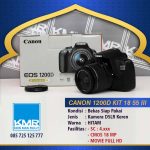 CANON 1200D KIT 18 55 III – PAKET HEMAT – KAMERA DSLR BEKAS SIAP PAKAI