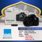 CANON 1300D KIT 18 55 III – KAMERA DSLR BEKAS SIAP PAKAI BERGARANSI