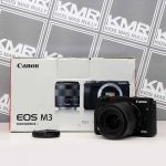 CANON M3 KIT 18 55 IS STM – KAMERA MIRRORLESS BEKAS SIAP PAKAI BERGARANSI