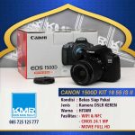 CANON 1500D KIT 18 55 IS II – KAMERA DSLR BEKAS SIAP PAKAI BERGARANSI