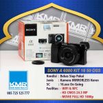 SONY ALPHA 6000 KIT 16 50 OSS – KAMERA MIRRORLESS BEKAS SIAP PAKAI BERGARANSI