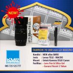TAMRON 70 300 mm LD MACRO – LENSA TELE FOR CANON – BARU SIAP PAKAI