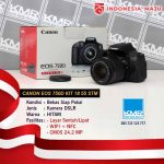 CANON 750D KIT 18 55 IS STM – PAKET HEMAT – KAMERA DSLR BEKAS SIAP PAKAI BERGARANSI