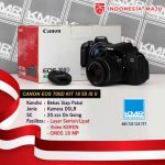 KAMERA DSLR CANON 700D KIT 18 55 IS II – PAKET MURAH – BEKAS SIAP PAKAI BERGARANSI