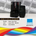 Toko Kamera Solo – Lensa Tele for Nikon – Sigma 70 300 DG Macro – Bekas Siap Pakai Bergaransi
