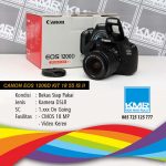 Toko Kamera Solo – Canon 1200D KIT 18 55 IS II – Kamera DSLR Bekas Siap Pakai Bergaransi