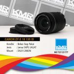 Toko Kamera Solo – Lensa Sapujagat Canon 18 135 mm IS – Bekas Siap Pakai Bergaransi