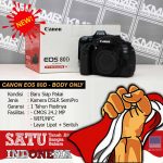 Kamera DSLR SemiPro – Canon EOS 80D Body Only – NEW alias BARU – Siap Pakai Bergaransi