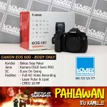 Kamera DSLR Canon Eos 60D Body Only – Bekas Siap Pakai Pastinya Bergaransi