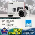 Canon Eos M100 KIT 15 45 IS STM – Mirrorless Bekas Pastinya Siap Pakai & Bergaransi