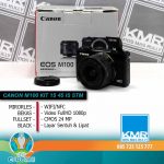 Kamera Mirrorless – Canon Eos M100 KIT 15 45 IS STM – Bekas Bergaransi