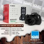 Kamera DSLR Canon Eos 60D KIT 18 55 IS II – Bekas Siap Pakai Bergaransi