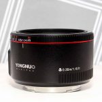 Lensa Fix for DSLR Canon – YONGNUO 50 mm F1.8 II – Bekas Siap Pakai Bergaransi