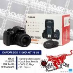 Kamera DSLR Canon Eos 1100D KIT 18 55 IS II – Bekas Siap Pakai Bergaransi