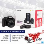 Kamera DSLR Canon Eos 800D KIT 18 55 IS STM – Bekas Siap Pakai Bergaransi