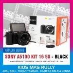 Kamera Mirrorless – Sony A5100 KIT 16 50 OSS – Bekas Siap Pakai Bergaransi