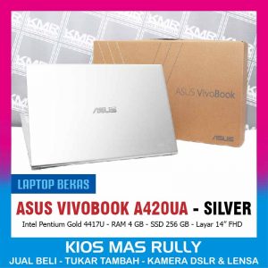 Laptop Asus Vivobook A420UA – Quadcore Bekas Siap Pakai Bergaransi