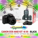 Canon Eos 600D KIT 18 55 IS II – Kamera DSLR Bekas Siap Pakai Bergaransi