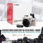 Canon Eos M100 KIT 15 45 IS STM – Kamera Mirrorless Bekas Siap Pakai Bergaransi